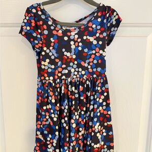 Colorful Polka Dot Kids Dress